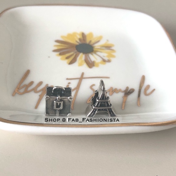 Sterling silver bracelet charms - Picture 4 of 9